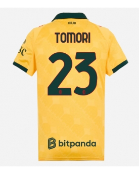 Billige Fotballdrakt AC Milan Fikayo Tomori #23 Replika Tredjedrakt Dame 2025-26 Kortermet